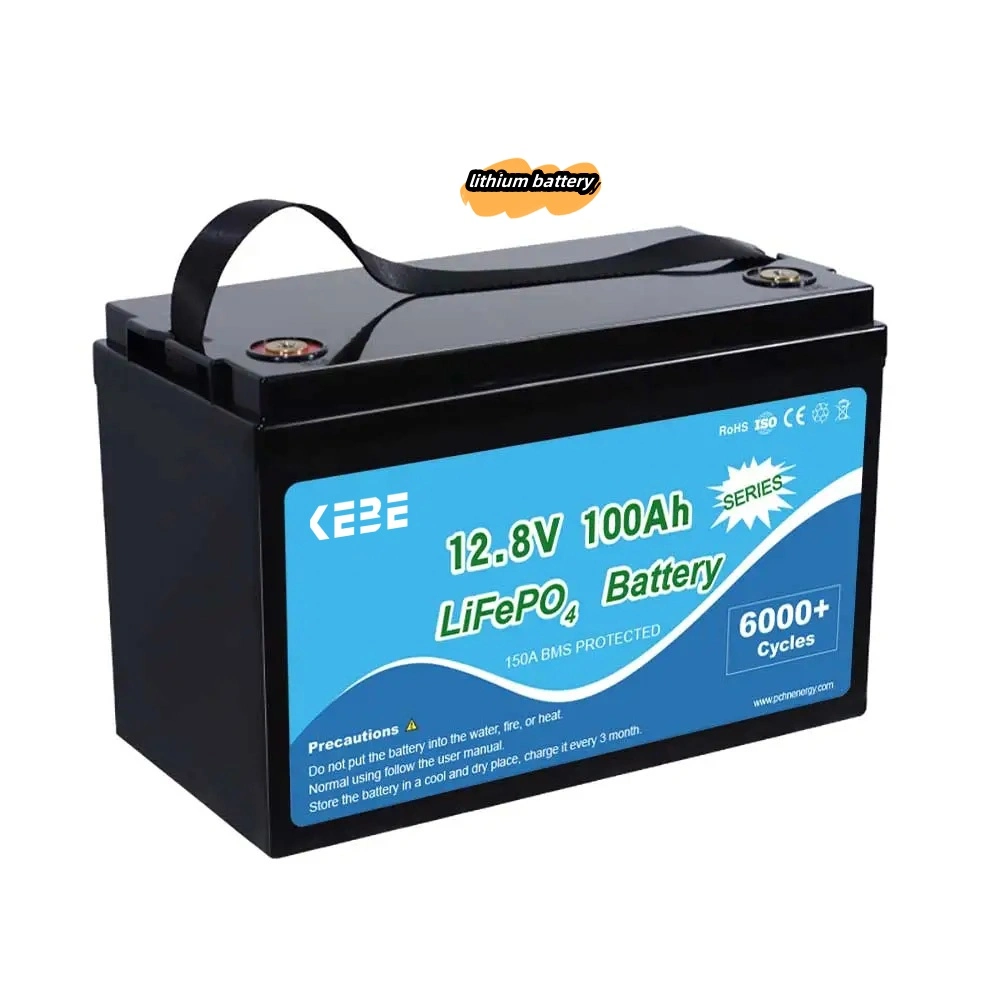 Backup Power Lithium Battery for Outdoor Camping 12.8V 100ahthruster Energy Storage Battery