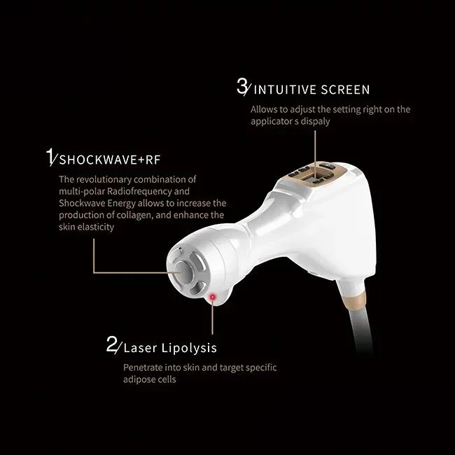 Shockwave Apparatus RF Body Cellulite Skin Care Device