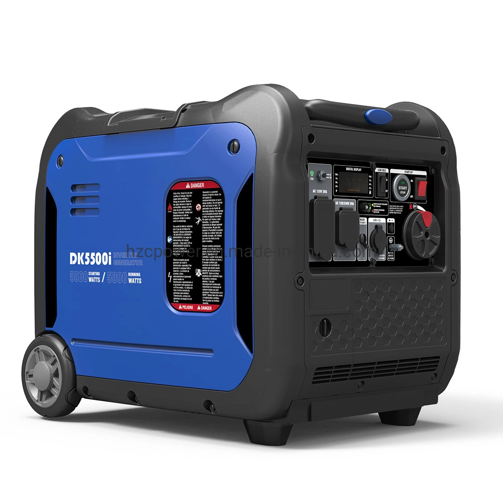 5kw-9kw Electric Inverter Generator Gasoline Portable Silent Smart Inverter Generator