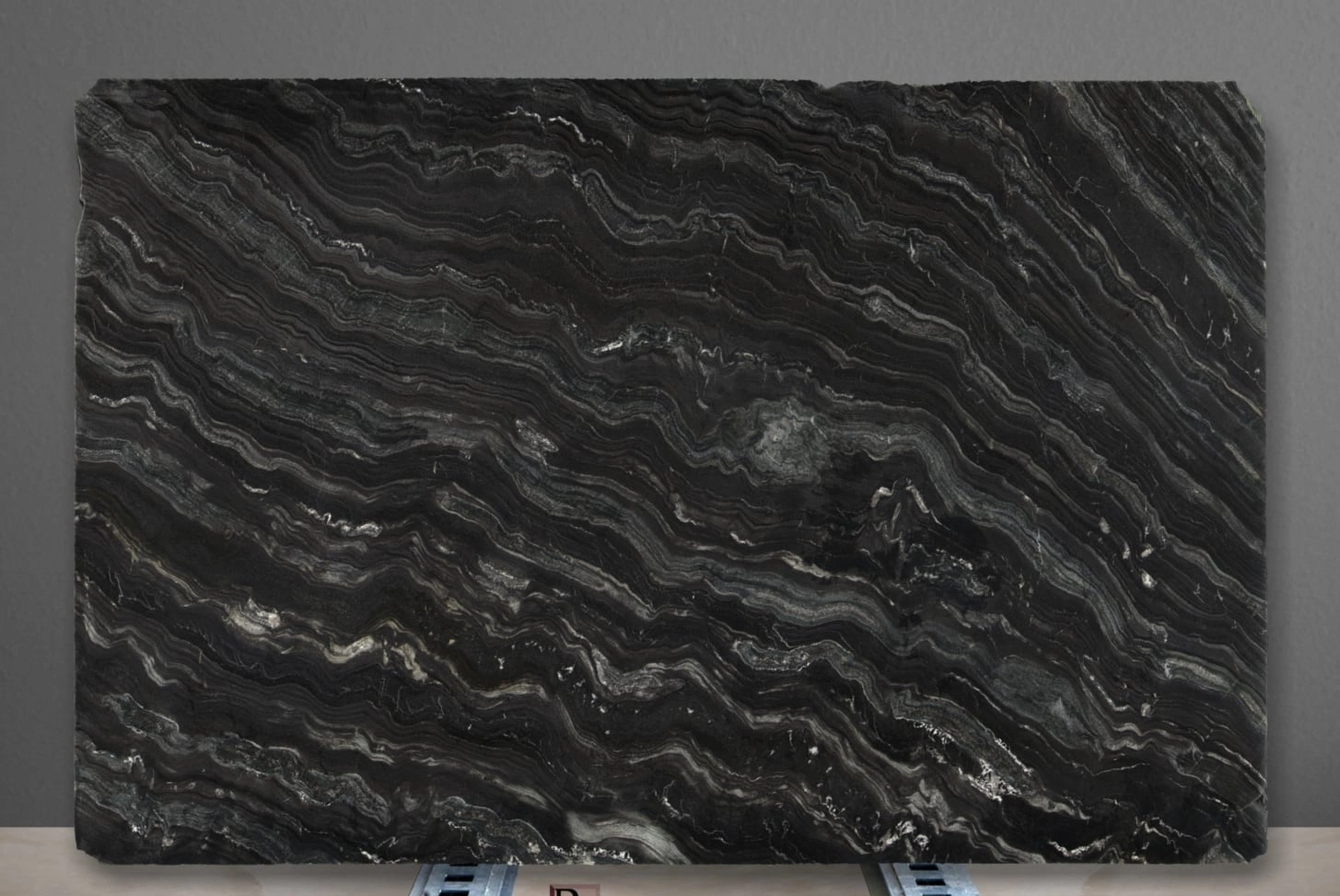 Agatha Black Granit Fliesen für Boden Design und Arbeitsplatte / Kitchentop Vanity Granito