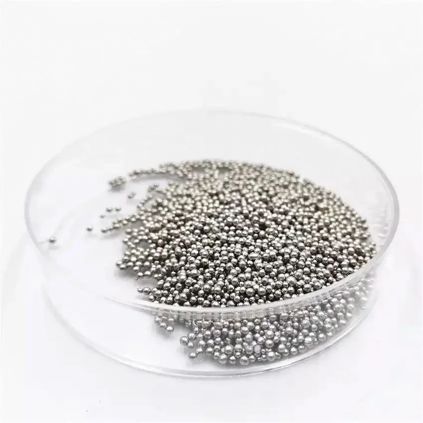 0.2-6mm Vanadium Aluminum Alloy Silver Bismuth Lead Tin Alloy Pellets