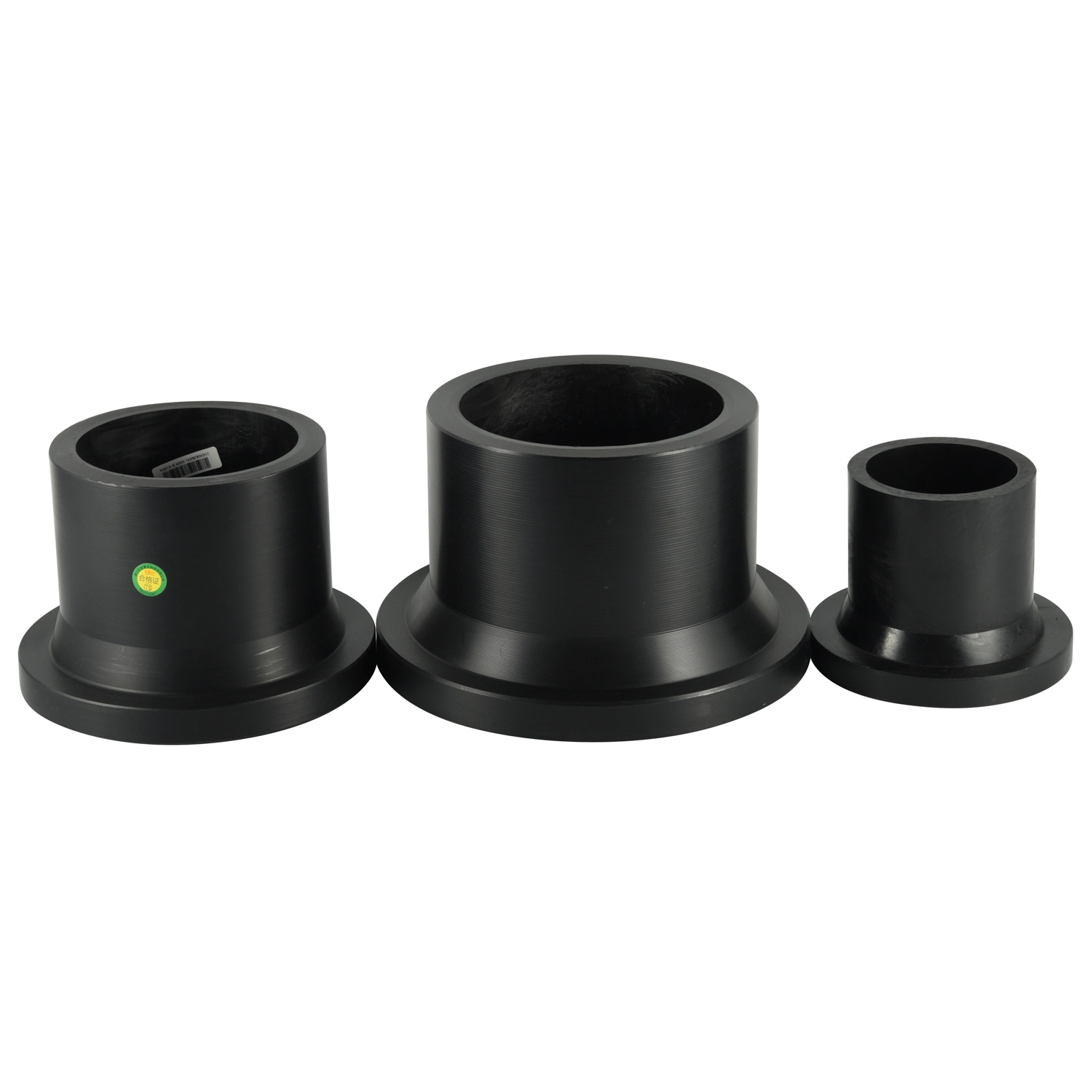 HDPE Hot Melt Fittings DN225 Buff Fusion Flange Effective Length 120mm