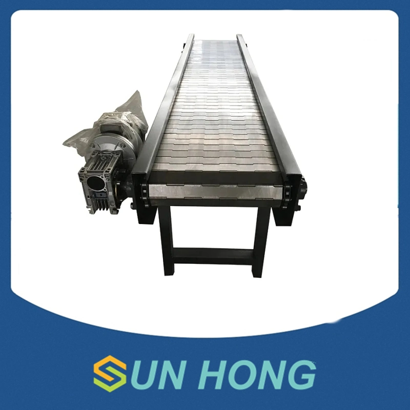 Waste Paper Stainless Steel Flat Chain Conveyor