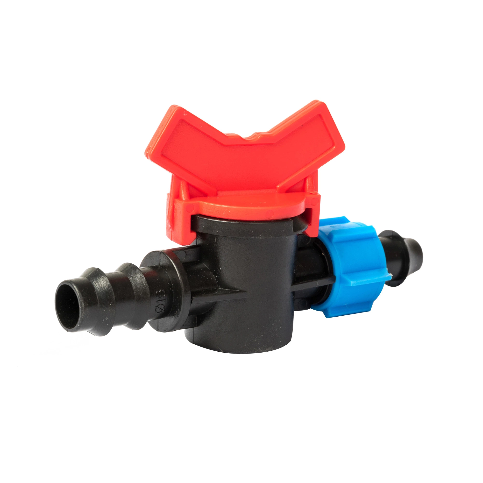 Tube Lock Through Tube Valve Pipe Fittings for Green House