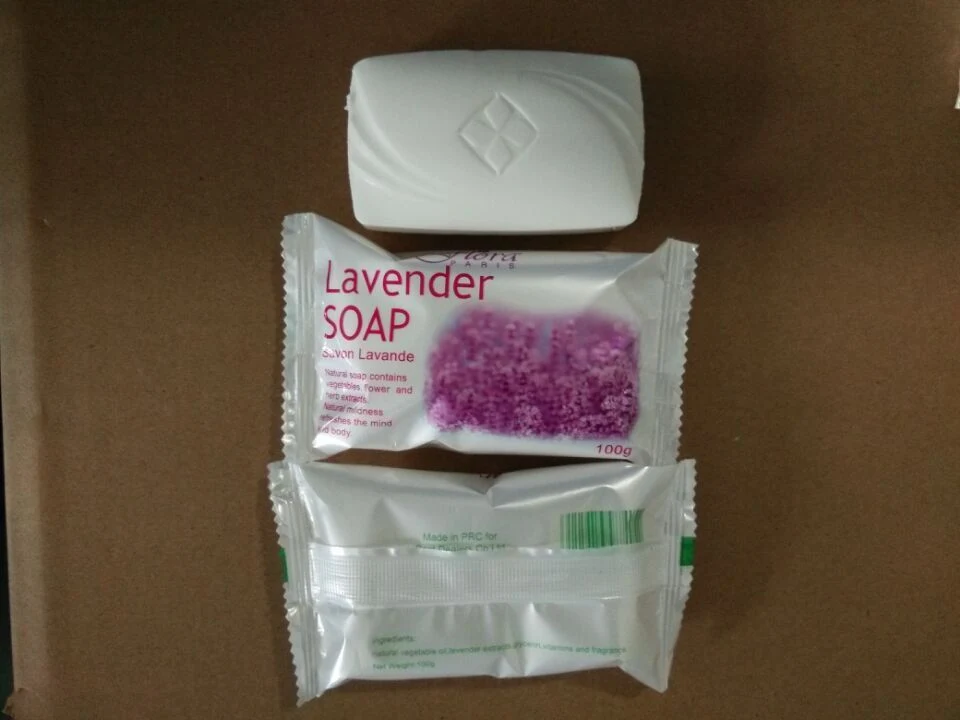 Bath Soap in Plastic Box for Daily and Toilet Using