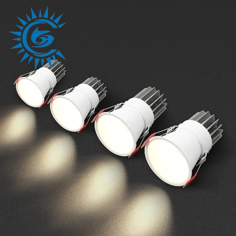 Lámpara de techo de foco antirreflectante COB 5W 10W 20W LED Abajo Luz