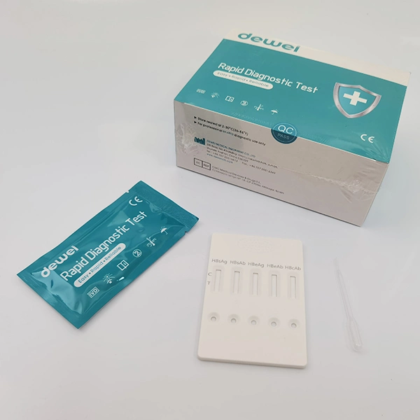 Dewei Medical One Step Schnelltest für Hepatitis B Virus Hbsag