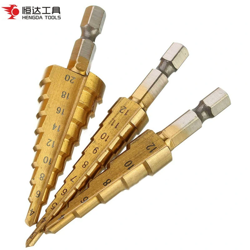 HSS M2 6542 M35 5% Cobalt Step Bits for Metal Drilling