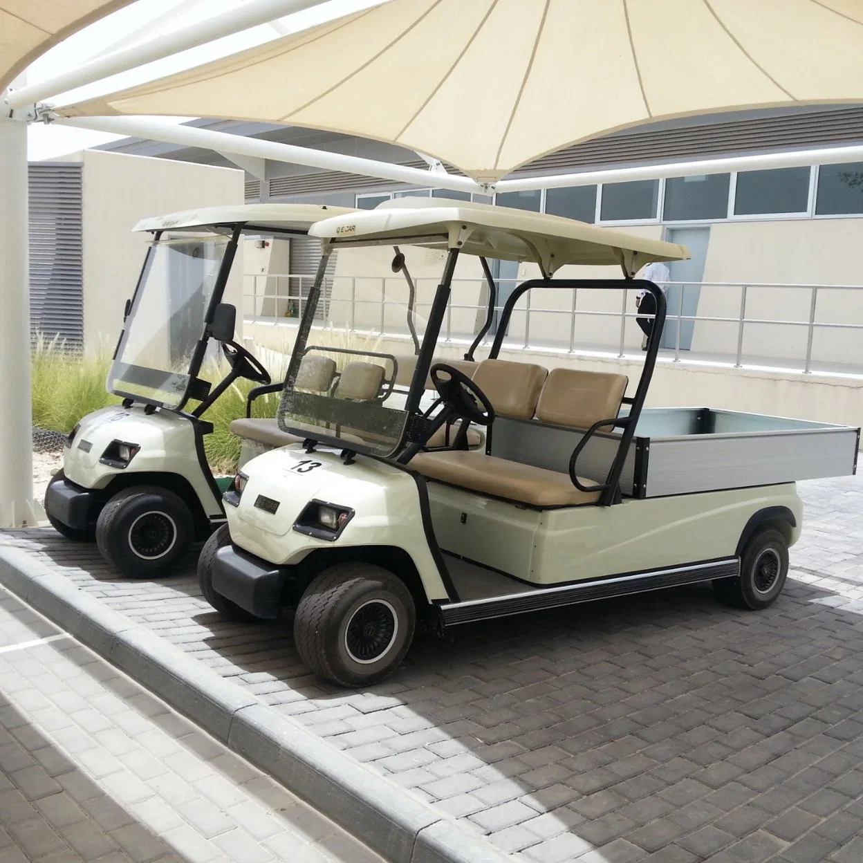 Electric Golf Cargo Truck Car 2 Seats Electric Mini Utility Vehicle