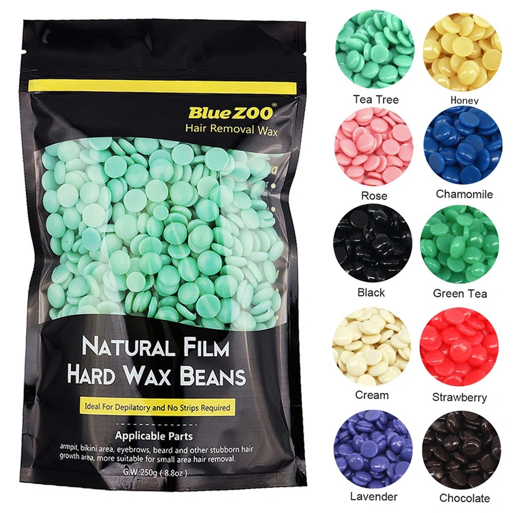 Body Hair Removal Soap Wax Beans 250g/Bag Wax Bean Brazilian Pellet Lavender Painless Wax Beans Depilatory Waxing Cream