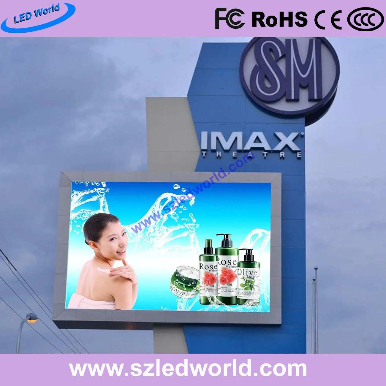 LED. 5mm High Definition Outdoor LED Display Screen Board