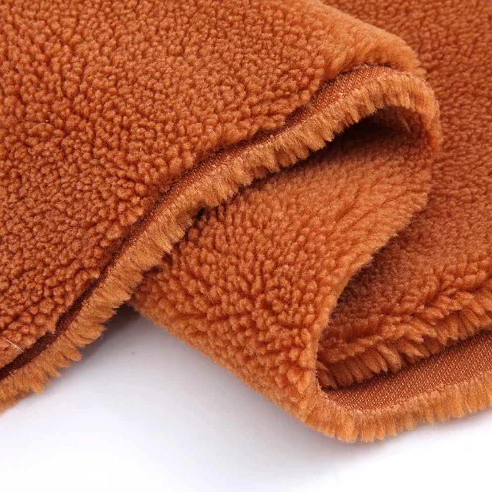 Färben von polarem Fleece aus Stoff für Bekleidung und Heimtextilien-2