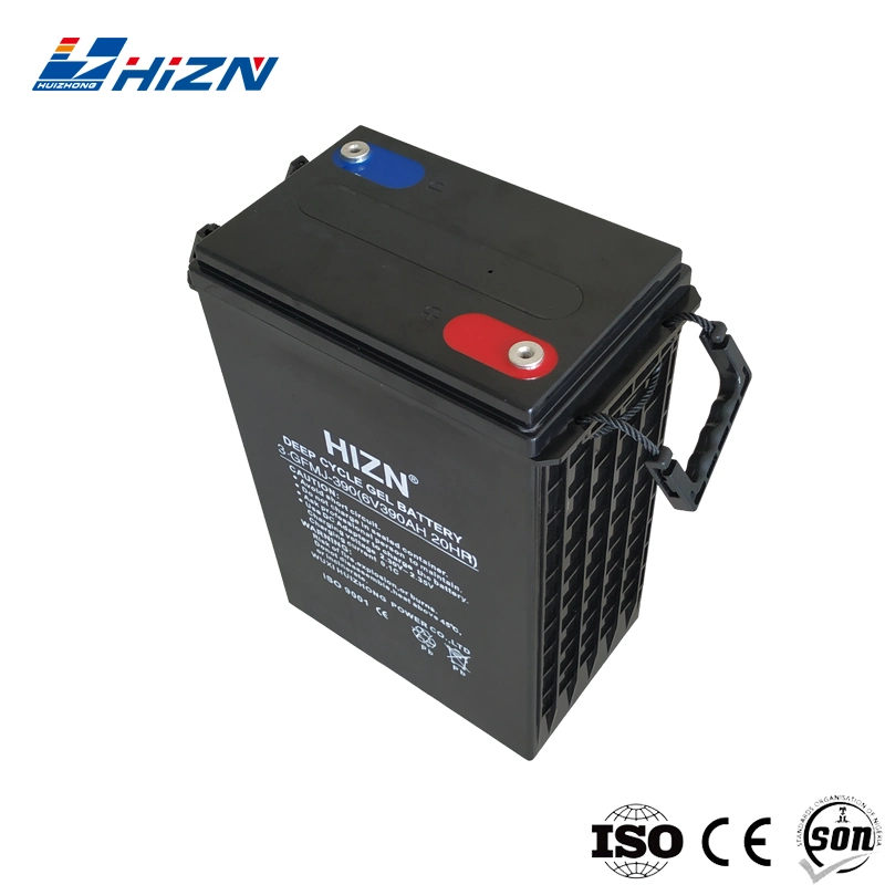 Marine Golf Car Battery Deep Deep Cycle UPS Batteries 6V 390ah