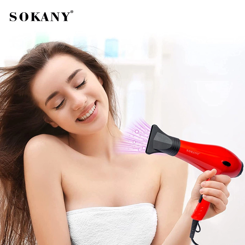 Secador de cabelo Sokany Electric Secador de cabelo portátil secador de cabelo Secador de Cabelo fabricante China preço barato Secador de cabelo Atacado