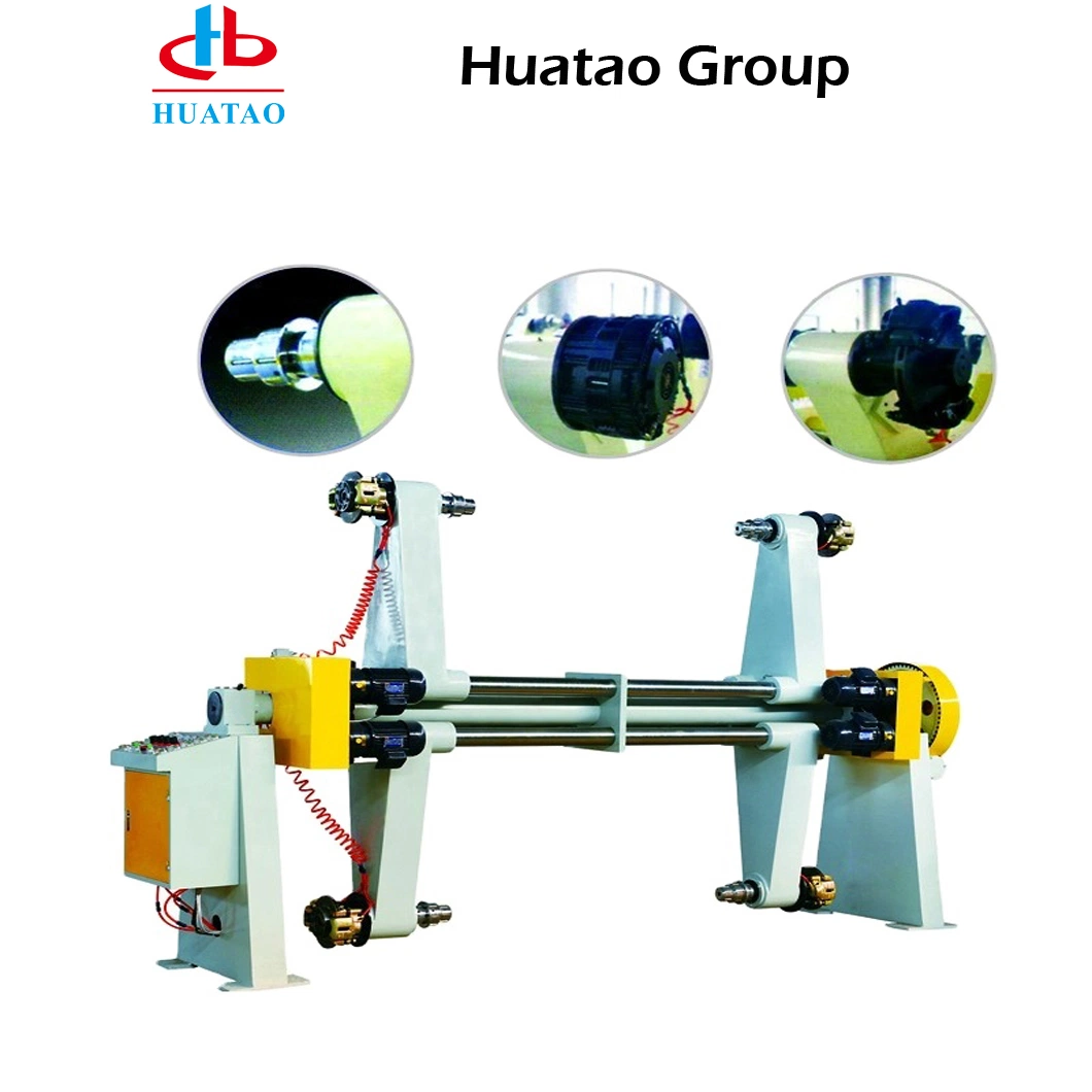 Mill Automatic Carton Making Machine Huatao Roll Paper Reel Stand