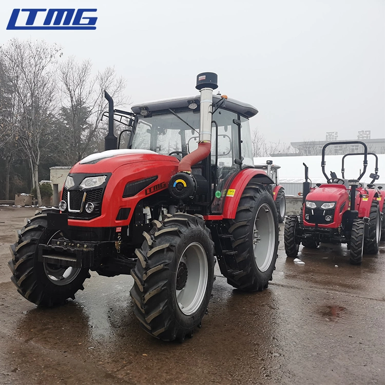 Jardim de alto desempenho máquina agrícola com roda de pá carregadeira e retroescavadeira Tratores Compactos China Trator Agrícola