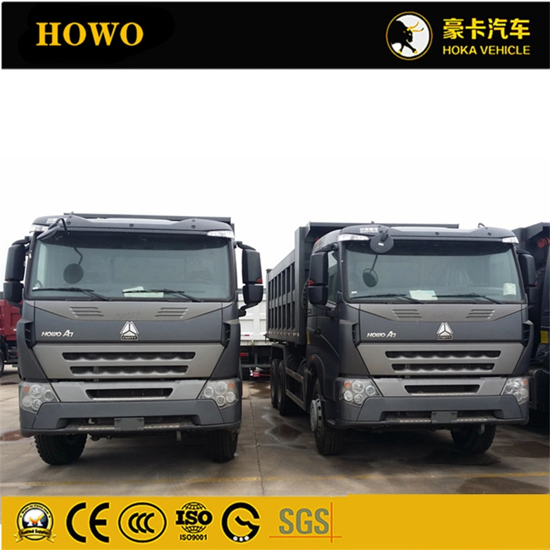 Sinotruk HOWO A7 6X4 371HP Dump Truck with Body White Color Zz3257n3847n1