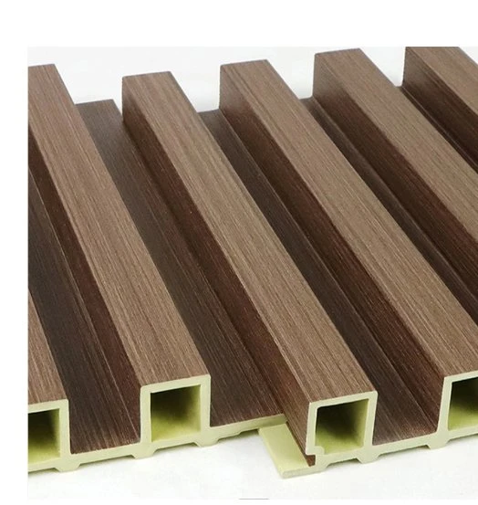 2023 New Wooden Plastic Composite for Decoration Wall Indoor WPC Wall Panel