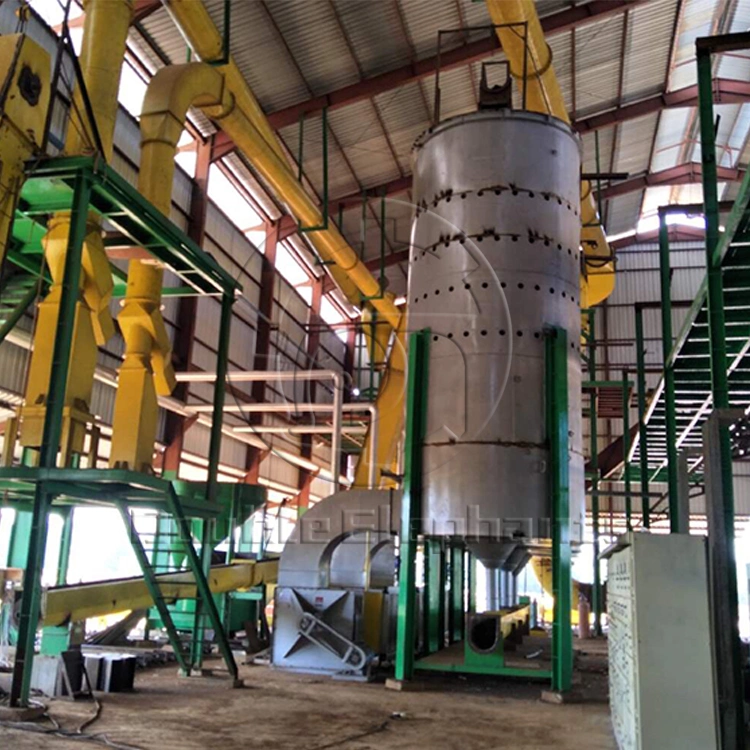 1500kg/H Palm Kernel Cracker und Separator, Palm Kernel Cracking Crushing Machine, Palm Kernel Shell Separating Machine