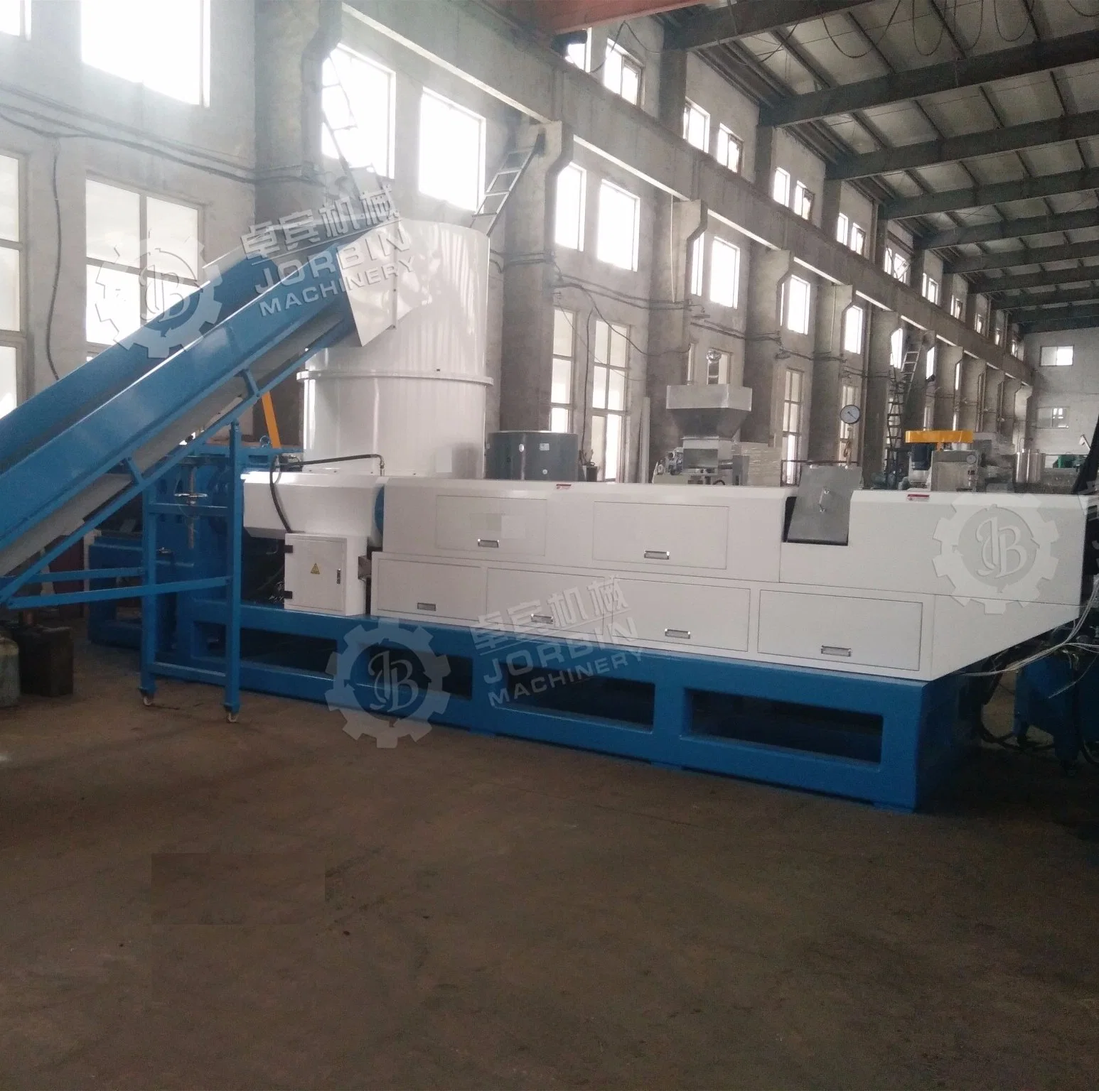 1000kg/H Double Stage Extruder Granulation Line