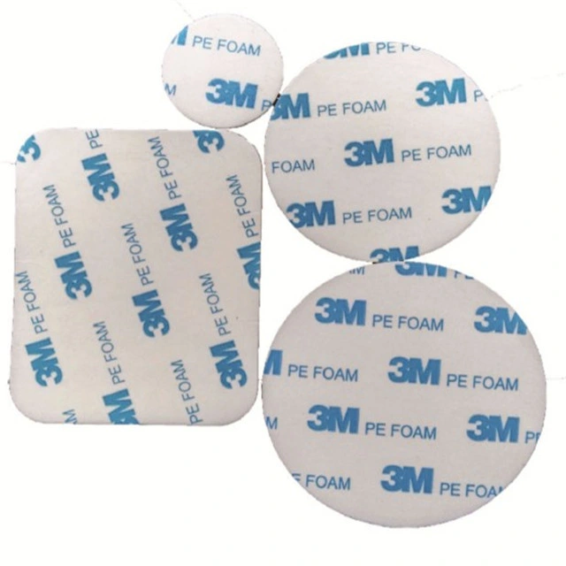 Round Shape Die Cutting Non Woven Adhesive Tape 3m 9448A Double Coated Tissue Tape