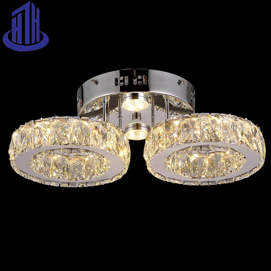 Потолочный светодиодный светильник Modern Crystal Circle Home Decoration (9324)