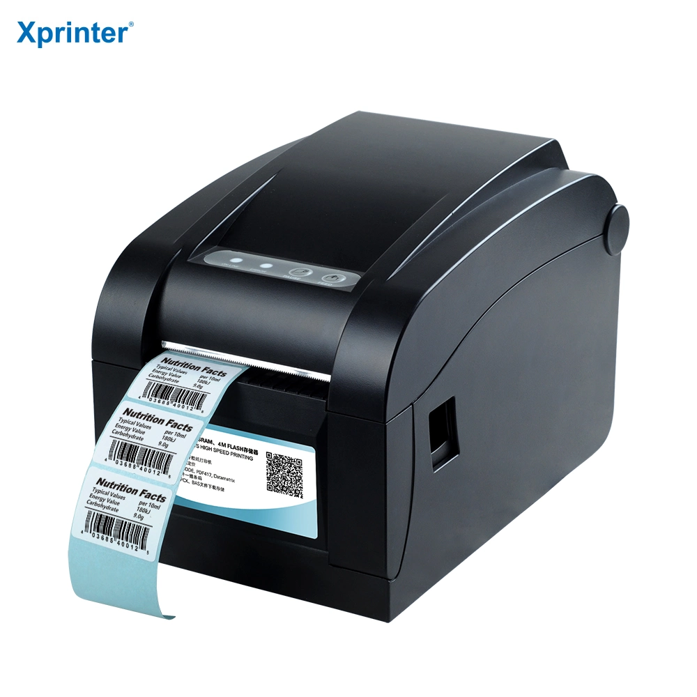 Xprinter XP-350B 80 mm Inkless Thermal Barcode Printer USB+Serial+LAN Thermal Receipt Printer