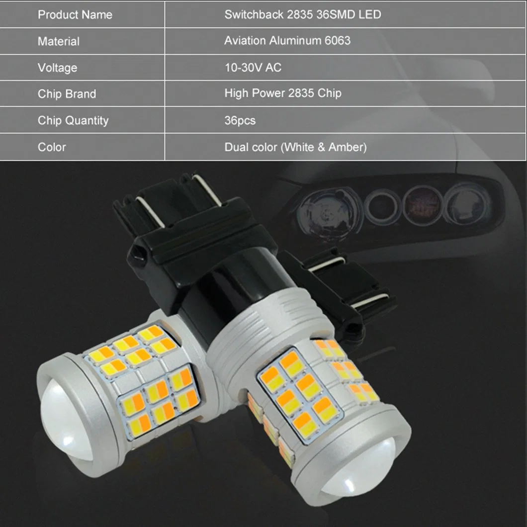 Gview V36 3200lm Toyata/Honda/Mazda/Nissan/Suzuki/Audi/BMW 1156/1157/3156/3157/7440/7443/P21W/BAU15S 1156 1157 daytime running t20 signal light led for car