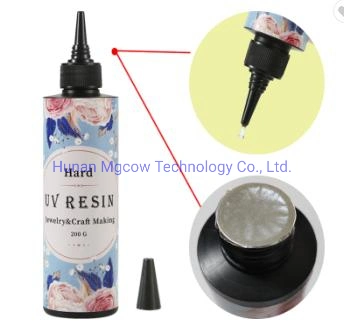 Clear UV Resin for Keychain Jewelry Curing with UV Lamp and Sunlight