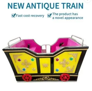 Fabricants Vente directe d'équipement de jeu pour enfants train de train électrique extérieur