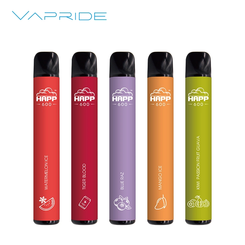 Vapride 600 puffs Мини одноразовый Vape E сигарета