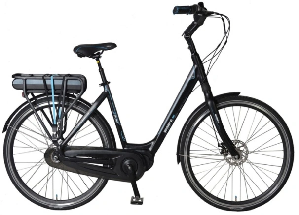 Голландском городе велосипед с Bafang ближнего мотора
