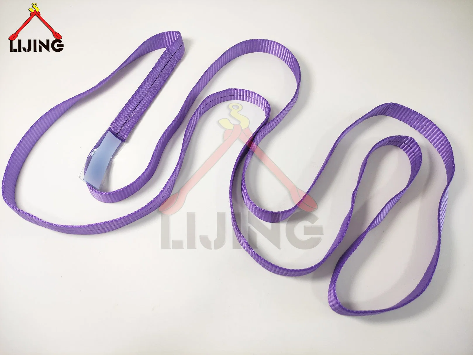 1t 2m 30mm violet simple pli sans fin sangle polyester Matériau (SEN)