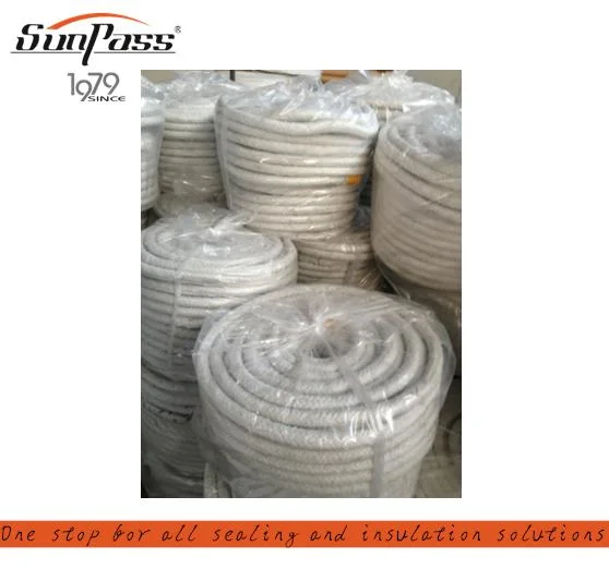 Ceramic Fiber Rope, Twisted, Round and Square Braid knitted Ropes