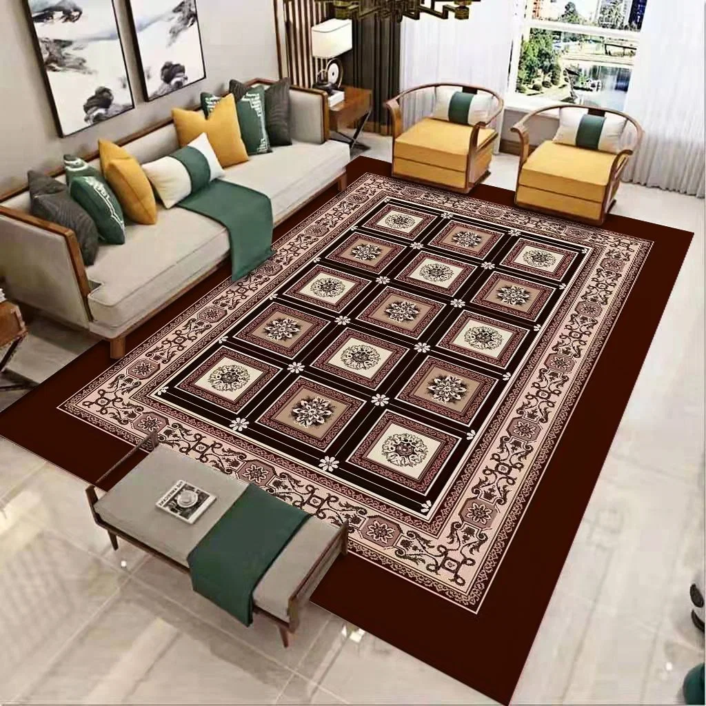 Embossed Mink Carpet Wholesale/Supplier Raschel Flannel Muslim Soft Thick Foam 18mm Cheap Price Mat