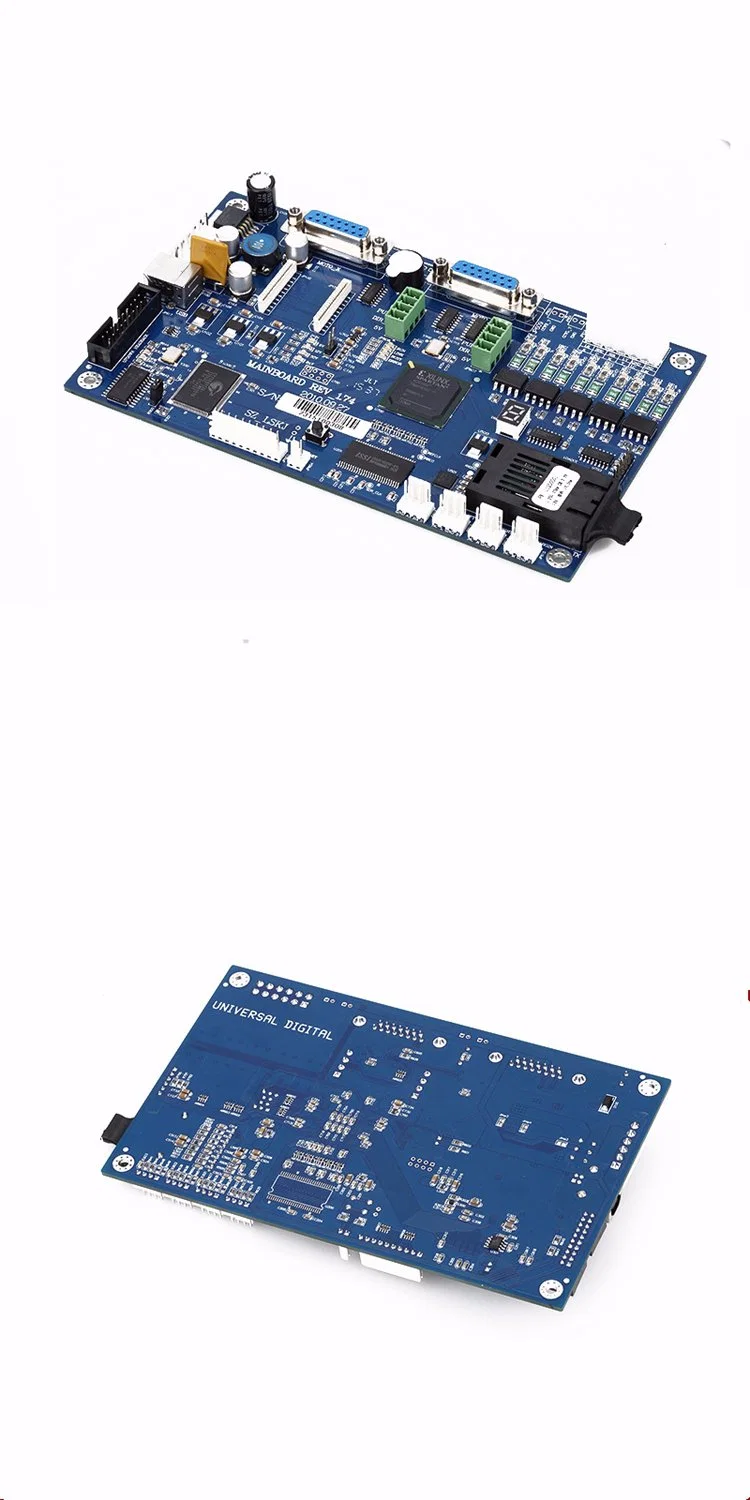 Original and New Blue New Version Galaxy Printer Mainboard Galaxy Ud161 Ud181 Ud211 Ud2512 Ud3212 Printer Rev_1.74 Mother Board Main Board for Galaxy Ud Printer