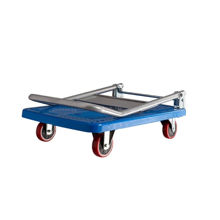 330lbs Plastic Platform Trolley Cart Handwagen für Transport