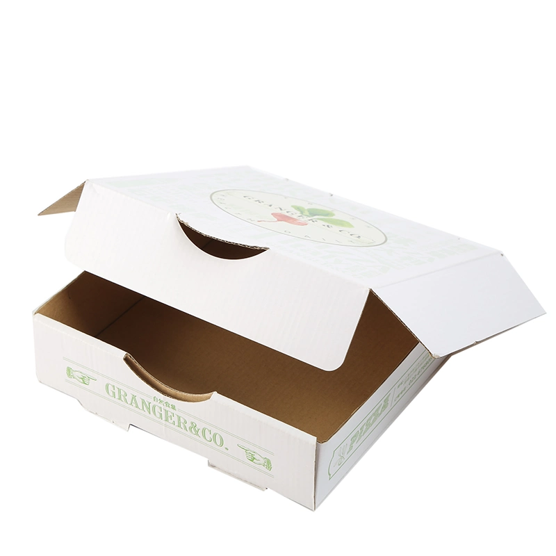 9 pouces carton fournisseur Custom Design emballages imprimés boîtes à pizza Avec logo