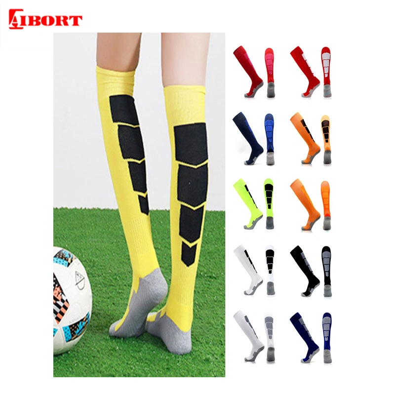 Aibort High Tube Absorb Compression Bamboo Soccer Sock-S3