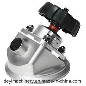 Stainless Steel Food Grade Manual Type Diaphragm Valve with Drain