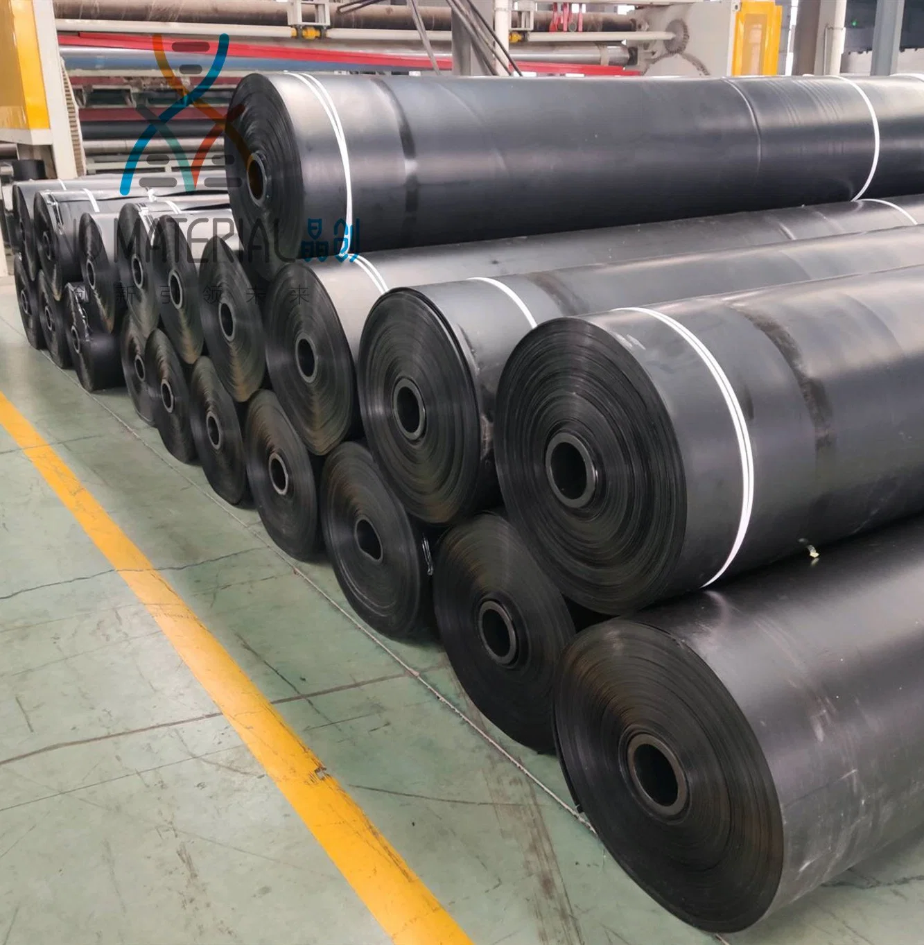 Transportation Project Geotechnical Inno Paper Roll +Woven Geotextile Waterproof Membrane HDPE Geomembrane