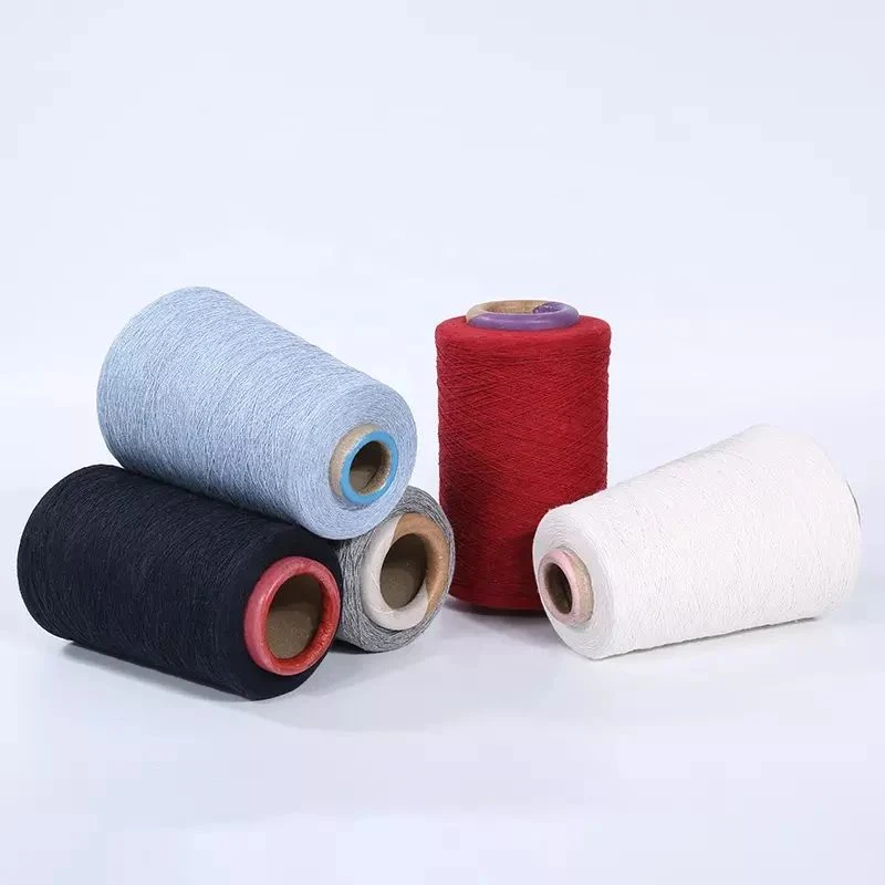 Recycled Yarn Manufacturer N6/1 Open End Cotton Polyester for Working Glove