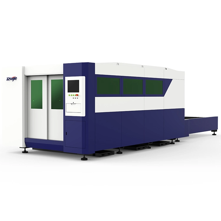 3015p High Efficiency Enclosed Heavy Metal Fiber Laser Cutter Environmental Friendly Machine