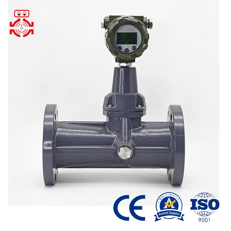 Aluminium Alloy Precession Vortex Flow Meter for Factory Process Control