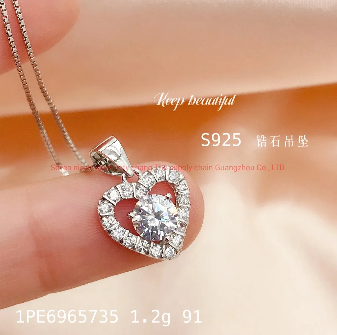 925 Streling Silver Wholesale/Supplier Jewellery Beatiful Bestselling Pendant New Arrival Top Quality Women Accessories Custom Jewelry Delicate Pendant