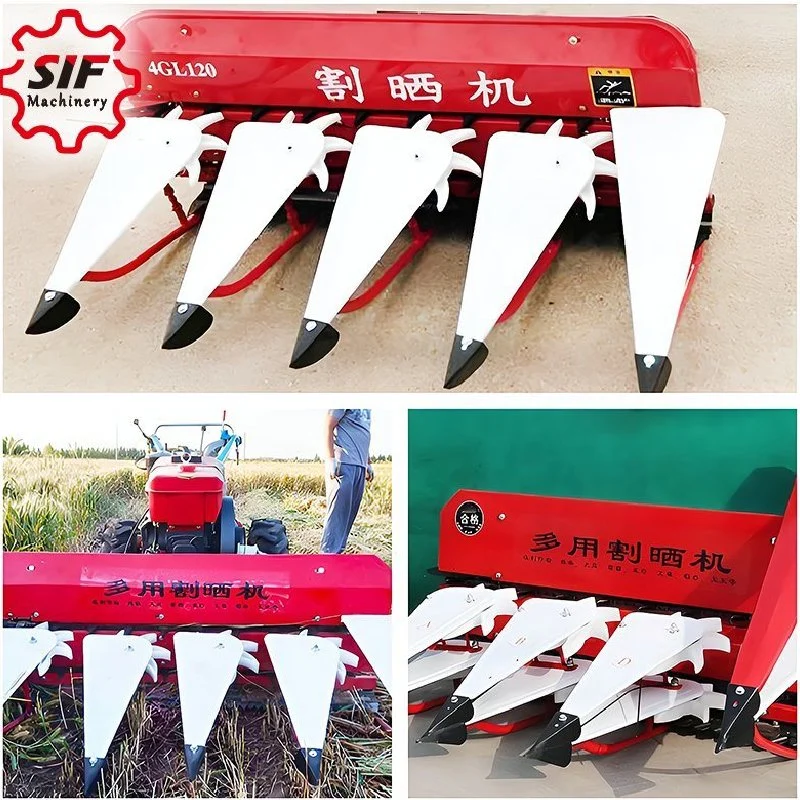 Sif Mini Walking Corn Harvester Machine Cutting Machine Rice Harvester Wheat Harvester Silage Harvester Machine