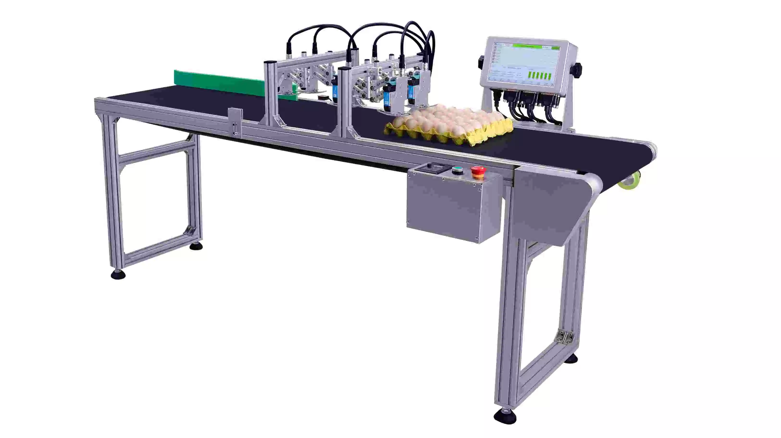 Docod OEM/ODM T600-Ey6s Inkjet-Drucktechnologie Industrielle Inkjet-Systeme TIJ Drucken für Eier