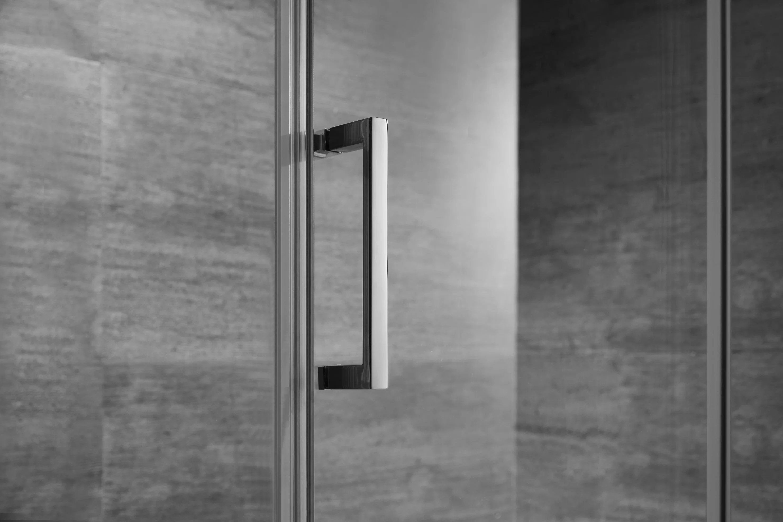 Cupc Approved Framless Square Glass Shower Room in Chromed Aluminum with 8mm Tempered Glass