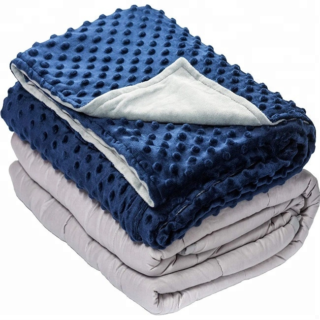 Взвешенное одеяло для взрослых (4кг, 6кг, 7кг, 9 кг) Уснули быстрее и лучше подходит для беспокойства