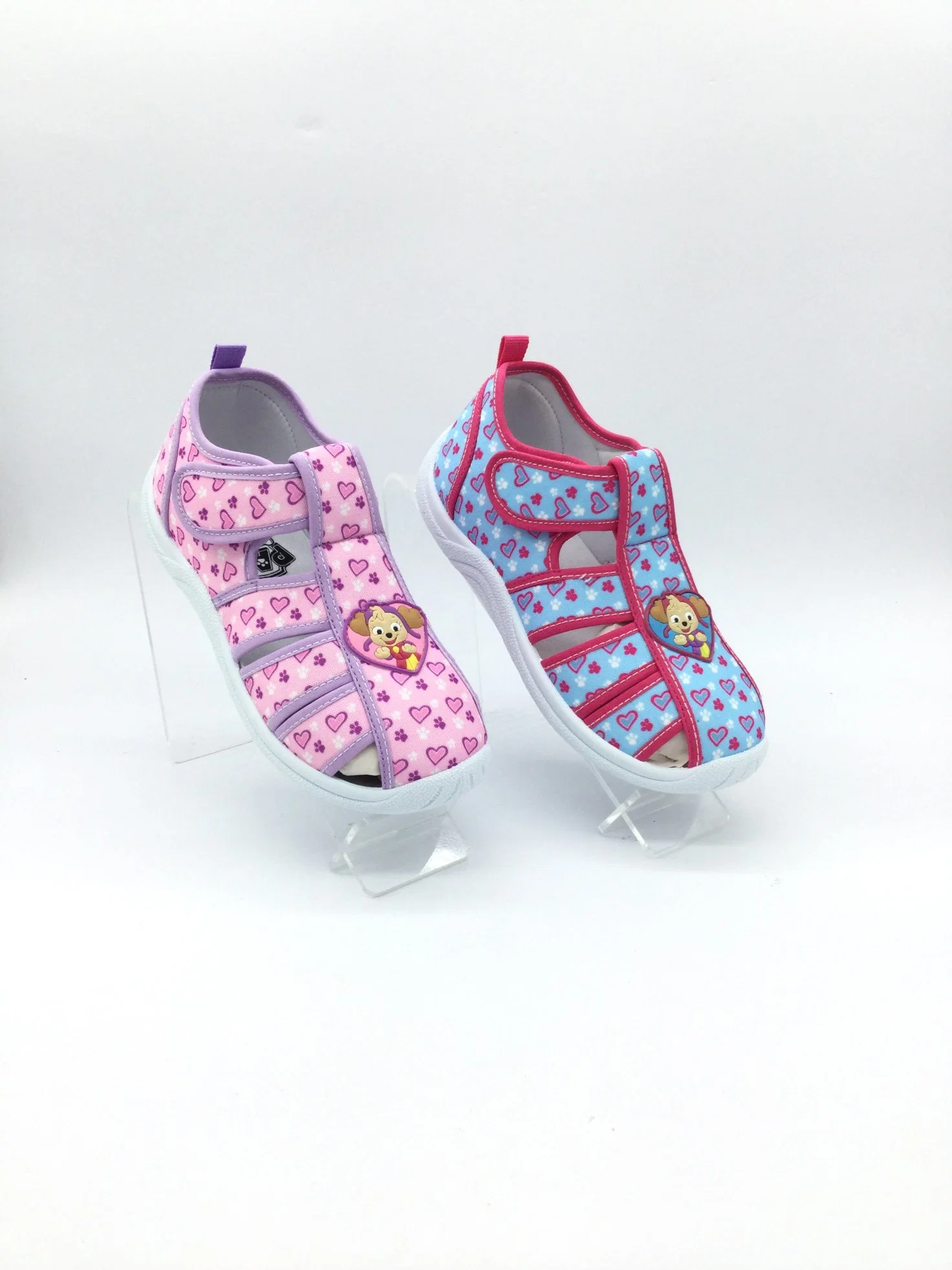 Wholesale Baby Girl Casual Injection Sandals Toddler New Fashion Canvas Shoes